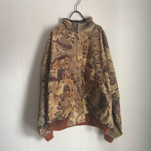 RED HEAD real tree camo ADVANTAGE wind stopper peach skin nylon jacket XL レッドヘッド リアルツリー カモ 迷彩 ジャケット