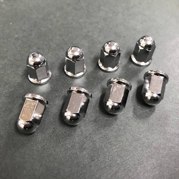送料無料 CB750F RC04 マフラーナット M6 ピッチ1.0 全長17mm 8個セット 新品 ロング ナット スタッドボルト