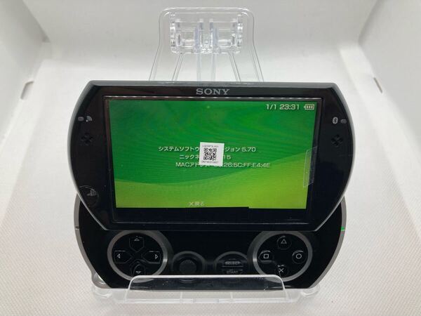 液晶新品 美品 PSPgoブラック SONY ソニー プレイステーションポータブル