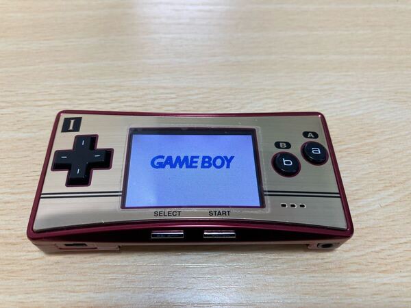 新品電池交換済み 美品 ゲームボーイミクロ ファミコンカラー 任天堂 ニンテンドー Nintendo OXY-001