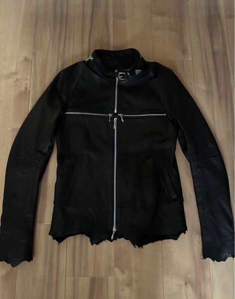 14th addiction cross zip hoodie ジャケット