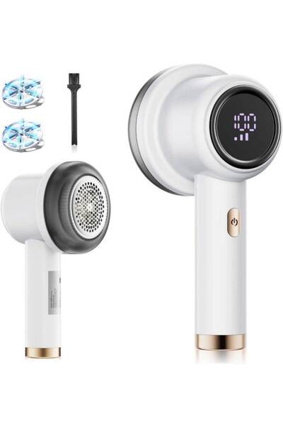 【 アップグレード版 人気】FOXCUP 毛玉取り器 けだまとり 電動 毛玉クリーナー 毛玉カッター 安全装置 液晶ディスプレイ USB充電