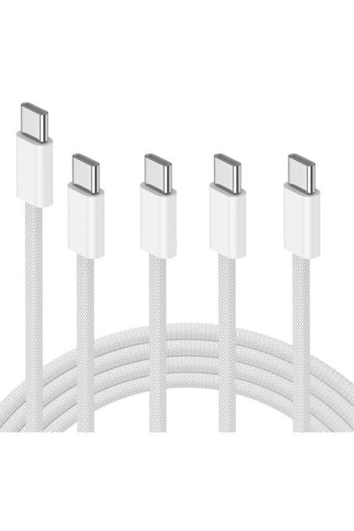 USB Type C ケーブル 純正品質 【1M/2M 各2本】 タイプc ケーブル PD対応 60W急速充電 TPE材質 ABSシース ナイロン編み 断線防止 高耐久