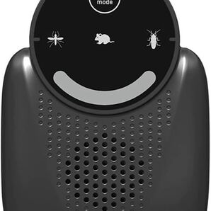 多機能駆除器 ネズミ駆除 害虫撃退 害虫駆除器 ネズミ撃退器 ゴキブリ/ネズミ/蚊対策 蚊よけ対策 害獣ブラック) 日本語取説書付き