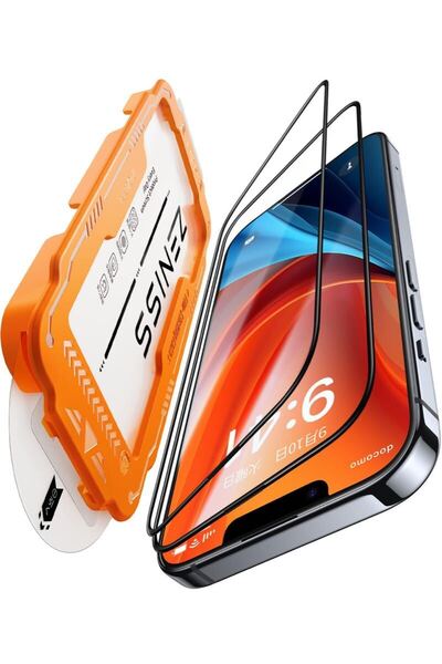 iphone 14/13/13pro 用 ガラスフィルム 【米軍規格航空材料&革新的なガイド枠】2枚セット いphone14 ガラスフィルム 耐衝撃硬度