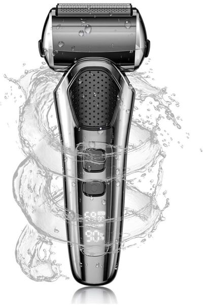 Boppon シェーバー メンズ ひげそり 電動 電気シェーバー 髭剃り LEDディスプレイ メンズシェーバー 残量表示 電動シェーバー