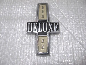 ★希少 デラックス DELUXE ブルーバード510 SSS 1600 1800 NISSAN DATSUN510 ロゴ ダットサン サイド エンブレム 1点 旧車 中古7