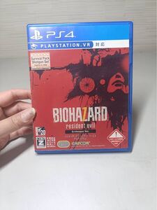 PS4 バイオハザード7 resident evil BIOHAZARD カセット ソフト プレイステーション4 ホラー