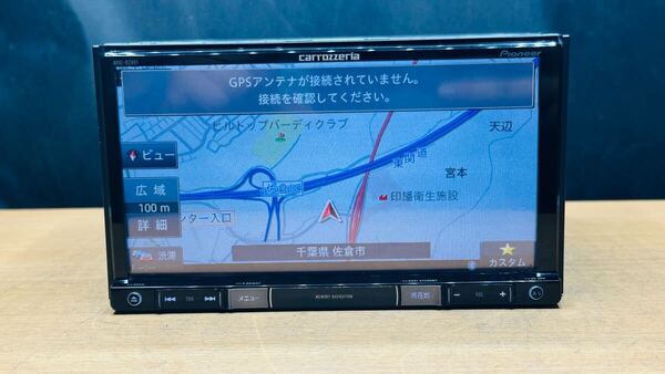 carrozzeria カロッツェリアメモリーナビ AVIC-RZ901地図データ2018年チェークok CD DVD Bluetooth フルセグ