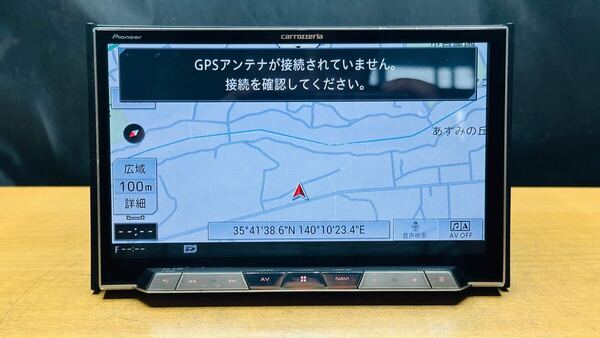 カロッツェリア Carrozzeria メモリーナビ AVIC-CL900地図データ2019年チェークok DVD CD Bluetooth フルセグ