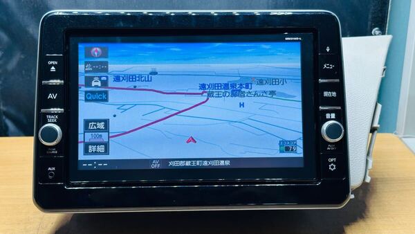 日産純正メモリーナビ MM319D-L地図データ2022年チェークok CD DVD Bluetooth フルセグ 純正 パネル
