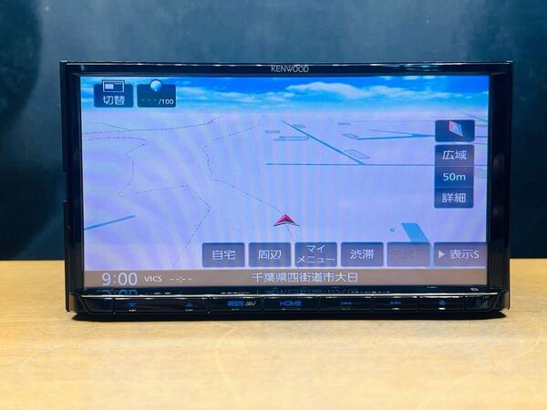 ケンウッド メモリーナビ MDV-L504地図データ 2016年チェークok CD DVD Bluetooth フルセグ