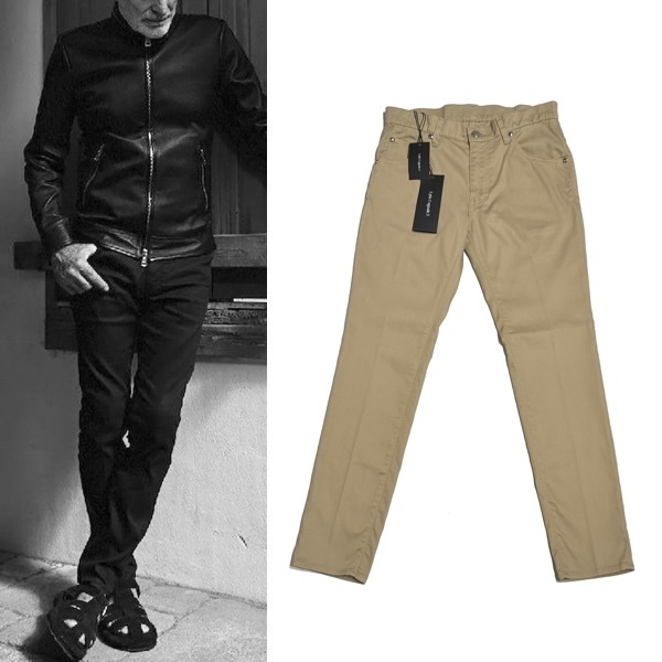 新品6.1万 23SS 1piu1uguale3 9 TAPERED CHINO テーパード チノ パンツ ウノピゥウノウグァーレトレ AKM ジュンハシモト