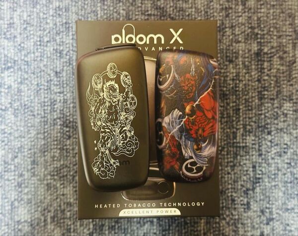 Ploom X アドバンス本体 プルームエックス アドバンスド 本体 レーザー加工 UVプリント No11風神 雷神