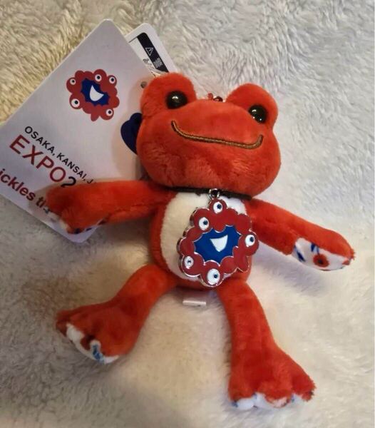 EXPO2025 かえるのピクルス マスコットキーホルダー ミャクミャク 赤
