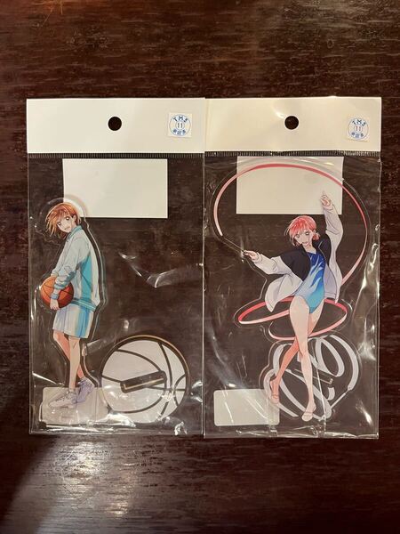 アオのハコ POP UP SHOP 紀伊國屋 アクリルスタンド 鹿野千夏 蝶野雛