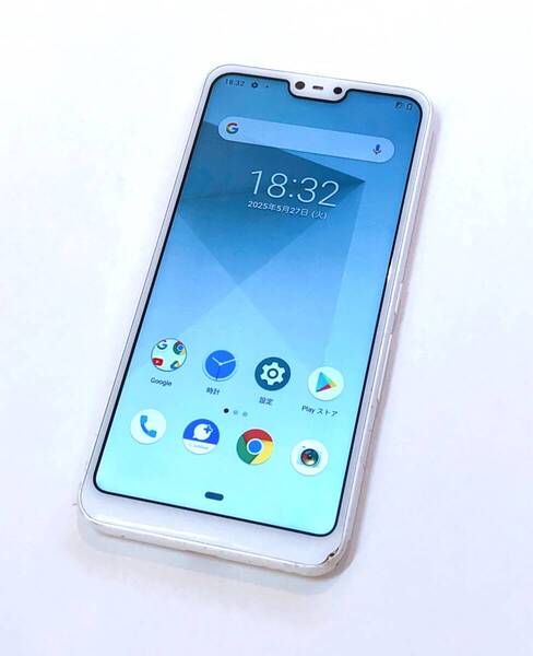 【1928】ソフトバンク アローズ U 801FJ 32GB ホワイト ネットワーク利用制限なし SIMロックなし アンドロイド スマートフォン arrows
