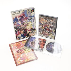 ▽495321 PS2 魔界戦記ディスガイア2 初回限定版 完品+魔界アレンジコレクション darklabel プレイステーション2