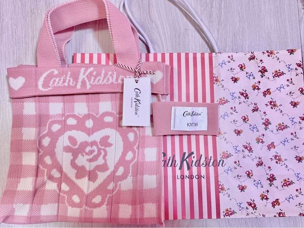 Cath Kidston キャスキッドソン KNT365 トートバッグ ピンク 限定 バッグ