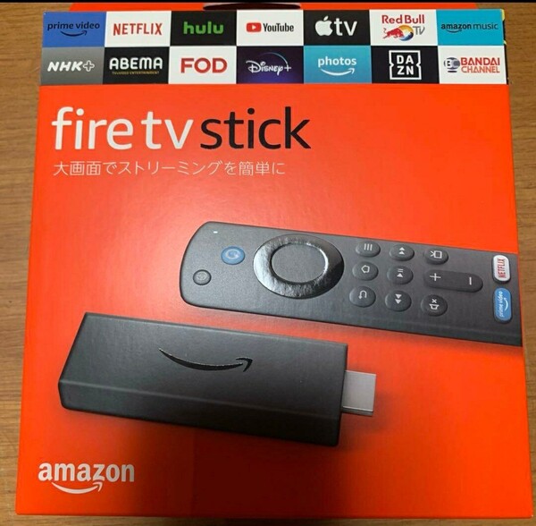 新品 未開封品 送料込み Amazon Fire TV Stick 第3世代 HD対応スタンダードモデル ストリーミングメディアプレイヤー アマゾン