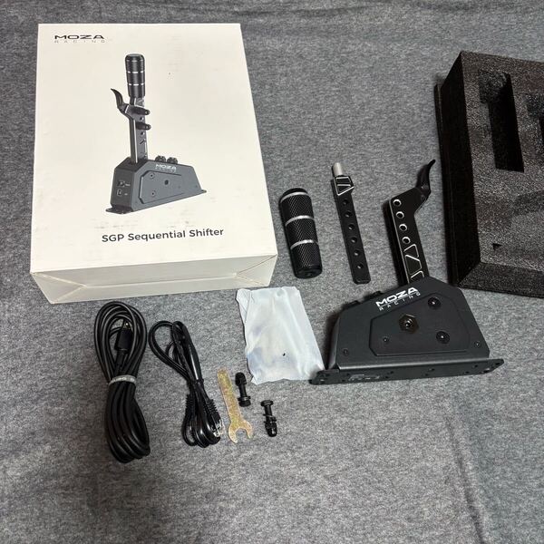 MOZA Racing SGP Shifter シーケンシャルシフター Sequential Shifter 美品 検 Simucube Fanatec Thrustmaster Simagic