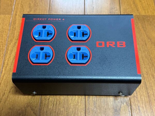 ORB オーディオ電源タップ DP4-i ノイズフィルター取付、コンセント交換品