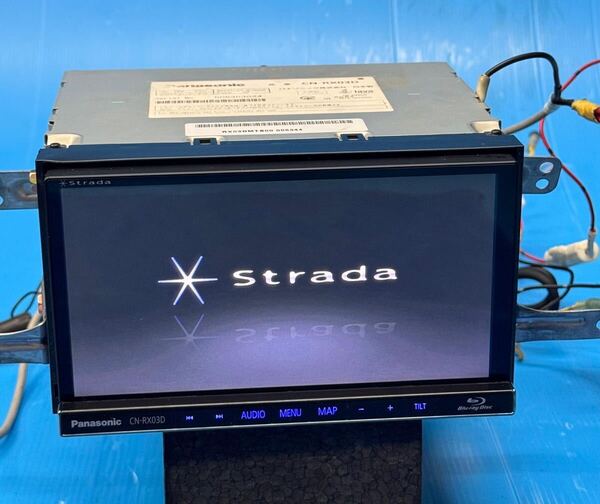 PANASONIC CN-RX03D Bluetooth SD DVD 2019 パナソニック ストラーダ 新品フィルムアンテナ付き