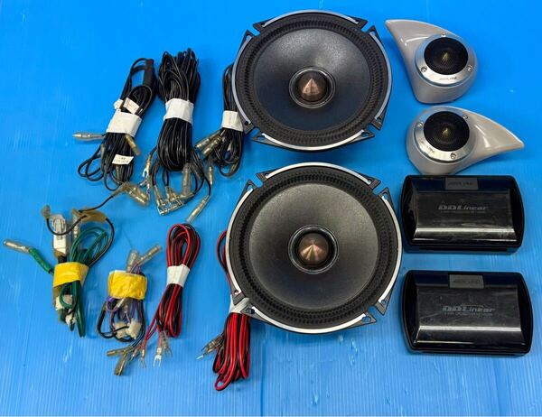 アルパイン DDL-R170S 17センチ スピーカー ツイーター ネットワーク ALPINE DDLinear セット