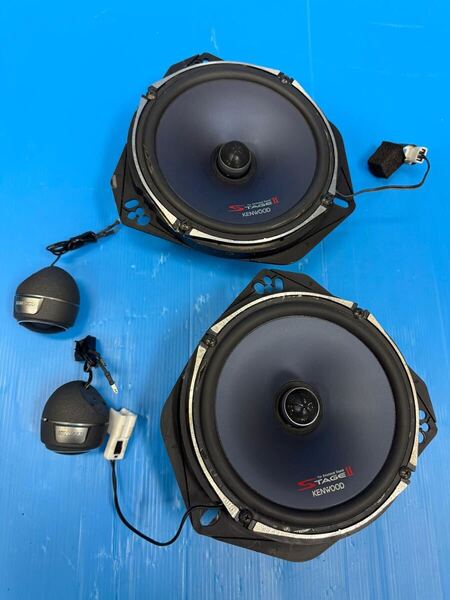 MAX 200W!KENWOOD 18cmスピーカー KFC-LX180 ツイーター セット ツィーター