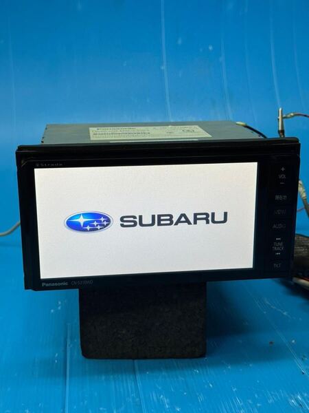 スバル純正 パナソニック メモリーナビ CN-S310WDFA★CD/DVDビデオ/Bluetooth★動作品★配線付♪