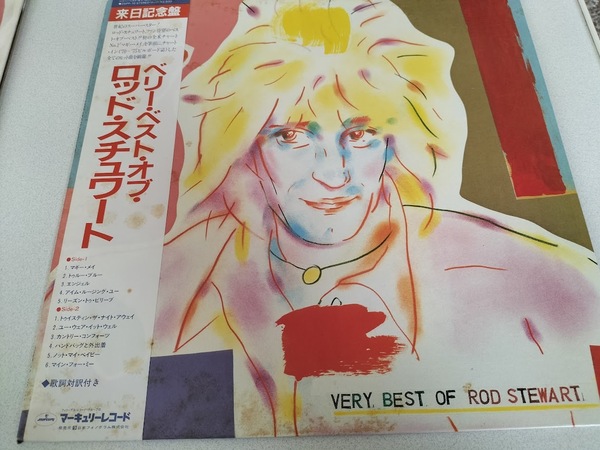 【希少レア盤】ベリー・ベスト・オブ・ロッド・スチュワート・LPレコード
