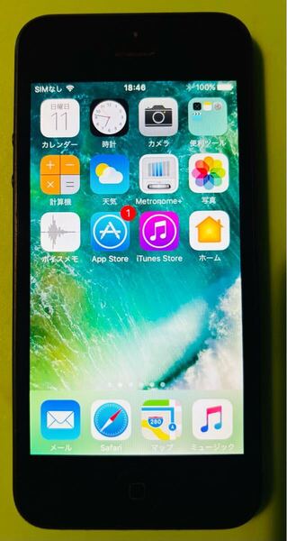 iPhone5 64GB ブラック SIMフリー