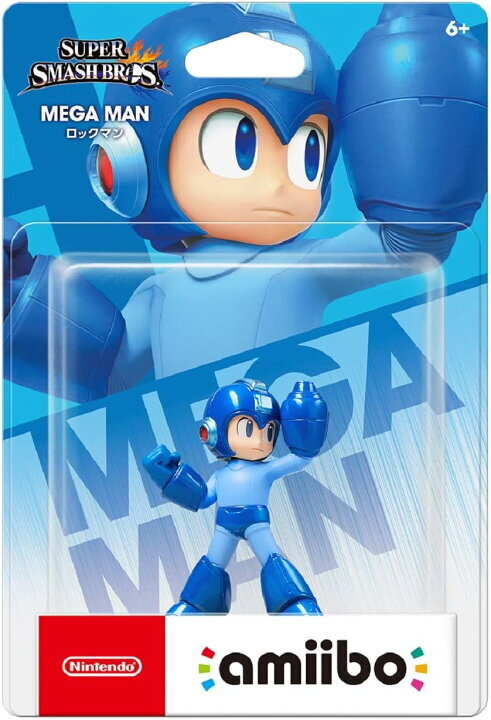 送料無料 amiibo 大乱闘スマッシュブラザーズ ロックマン セット