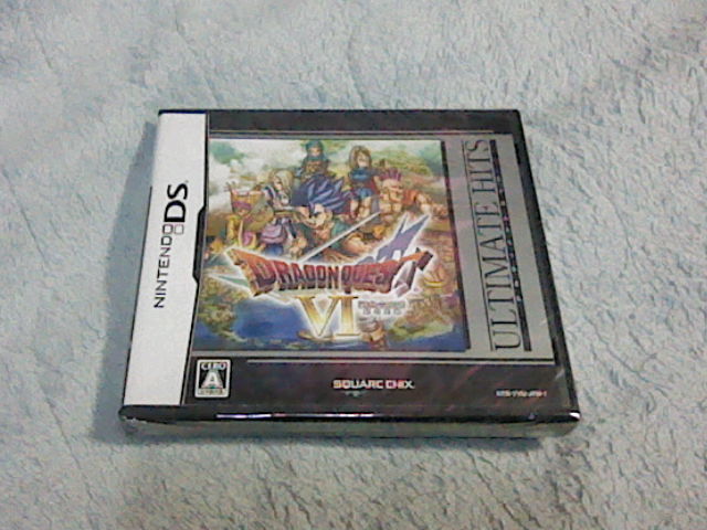 未開封 ニンテンドーDS ドラゴンクエスト Ⅵ 幻の大地 ゲーム ソフト 中古】Nintendo DS ドラゴンクエストVI 幻の大地 ドラクエ