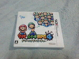 a 新品未開封 3DS マリオ&ルイージRPG4 ドリームアドベンチャー