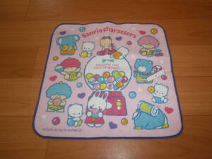 即決★新品★サンリオキャラクターズ★ハンカチタオル★★ハンカチハンドタオル★幼稚園保育園小学生中学生高校生大学生サンリオ