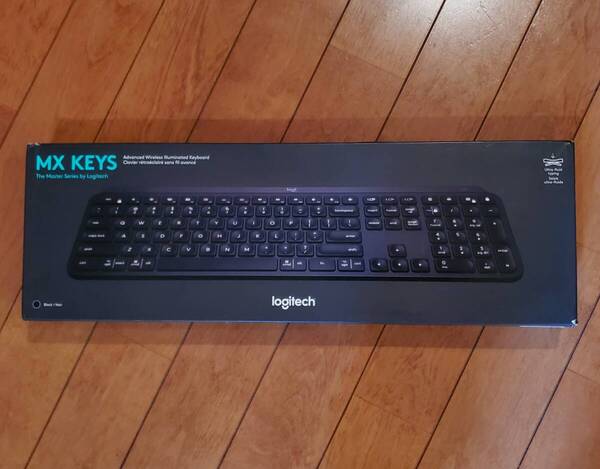 ★新品未開封 米輸入品 ロジテック Logitech MX Keys Advanced Wireless Illuminated Keyboard 黒(920-009295)