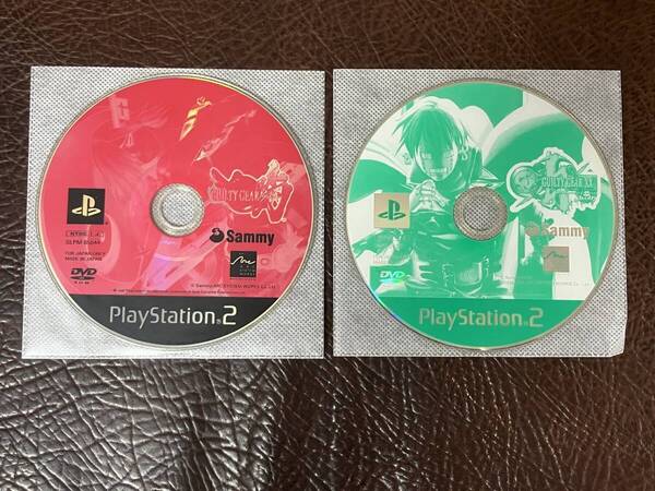 送料無料 PS2 格闘アクション GUILTY GEAR XX #RELOAD THE MIDNIGHT CARNIVAL + GUILTY GEAR ISUKA ギルティギア 動作確認済 説明書無し ★