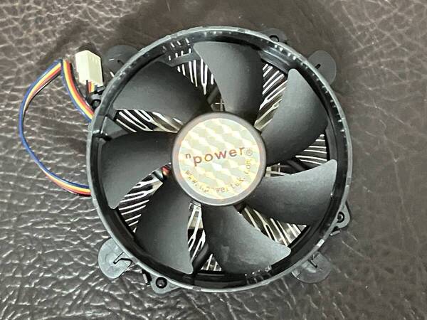 ★ 送料無料 CPUクーラー 空冷 ★ npower Thermal Transtech ★ LGA1156 LGA1155 LGA1150 LGA1151 LGA1200 対応 ★ 動作品 ★