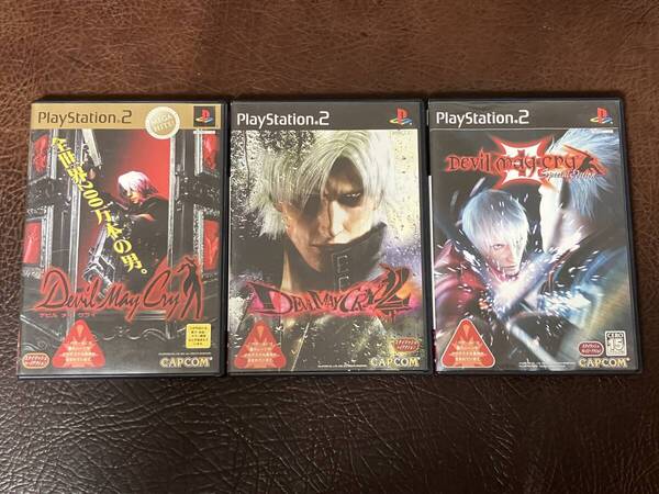 ★ 送料無料 PS2 ★ デビル メイ クライ 1 + 2 + 3 スペシャルエディション DEVIL MAY CRY DMC 動作確認済 付属品は写真参照 ★