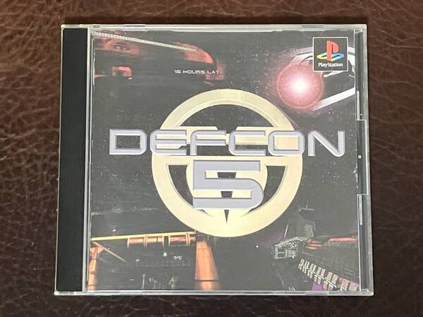 ★ 送料無料 PS1 シューティング アクション アドベンチャー ★ デフコン 5 DEFCON 5 動作確認済 説明書付き ★