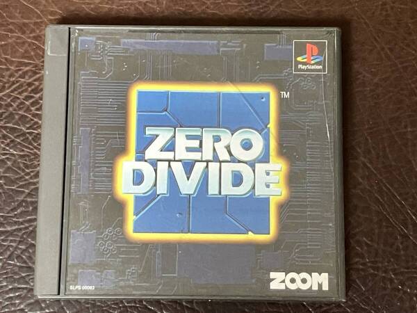 ★ 送料無料 PS1 格闘アクション ★ ZERO DIVIDE ゼロ ディバイド 動作確認済 説明書付き ★