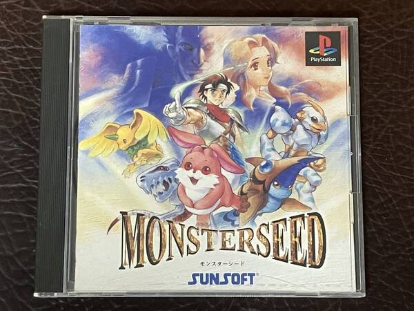 ★ 送料無料 PS1 RPG ★ モンスターシード MONSTERSEED 動作確認済 説明書付き ★