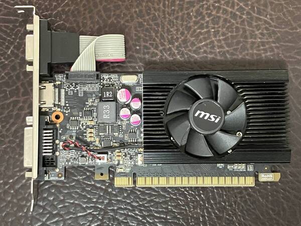 ★ 送料無料 グラフィックボード ★ NVIDIA GEFORCE GT 640 DDR3 2GB 128bit ( MSI N640GT-MD2GD3/LP ) 動作確認済 ★