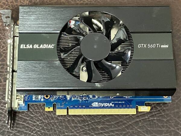 ★ 送料無料 グラフィックボード ★ NVIDIA GEFORCE GTX 560 Ti GDDR5 1GB 256bit ( ELSA GLADIAC GTX 560 Ti mini 1GB ) 動作確認済 ★