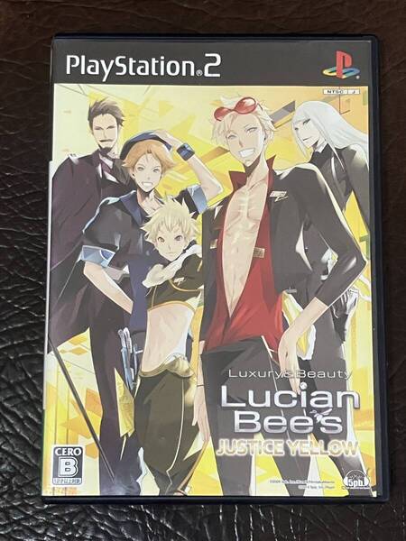 ★ 送料無料 PS2 乙女ゲーム ★ Luxury & Beauty Lucian Bee's JUSTICE YELLOW 動作確認済 説明書付き ★