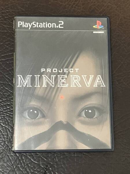 ★ 送料無料 PS2 アクション 藤原紀香 ★ プロジェクト ミネルヴァ PROJECT MINERVA 動作確認済 説明書付き ★