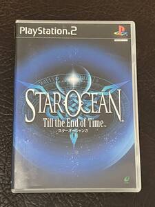 ★ 送料無料 PS2 RPG ★ スターオーシャン 3 STAR OCEAN Till the End of Time 動作確認済 説明書付き ハガキ付き ★