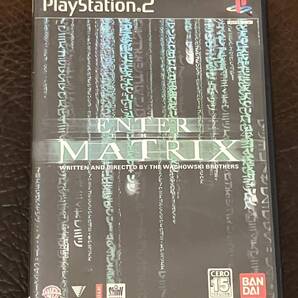 ★ 送料無料 PS2 アクション ★ ENTER THE MATRIX エンター ザ マトリックス 動作確認済 説明書無し ★