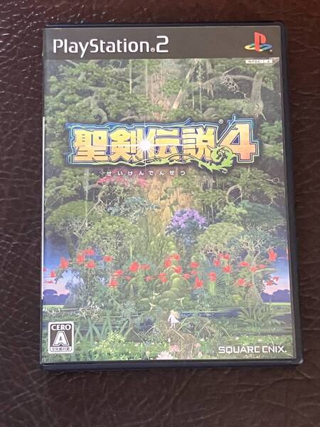 ★ 送料無料 PS2 RPG ★ 聖剣伝説 4 DAWN OF MANA 動作確認済 説明書付き 付属品は写真参照 ★